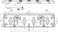 ASPÖCK - LED Kennzeichenhalter mit integrierter LED Beleuchtung NEUE GENERATION! 12/24V - B&B Shop - 2000 Stockerau