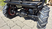 Elektrische Schubkarre mit Rückwärtsgang, 2 - in - 1 - Lösung, 160L Mulde, 350W starker Elektromotor, 250kg Tragkraft, kippbar, Scheibtruhe - B&B Shop - 2000 Stockerau