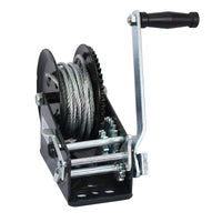 Handseilwinde bis 1500kg Übersetzung mit 10m Seil, handbetrieben, Forstseilwinde - B&B Shop - 2000 Stockerau