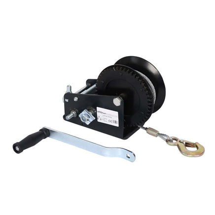 Handseilwinde bis 1500kg Übersetzung mit 10m Seil, handbetrieben, Forstseilwinde - B&B Shop - 2000 Stockerau