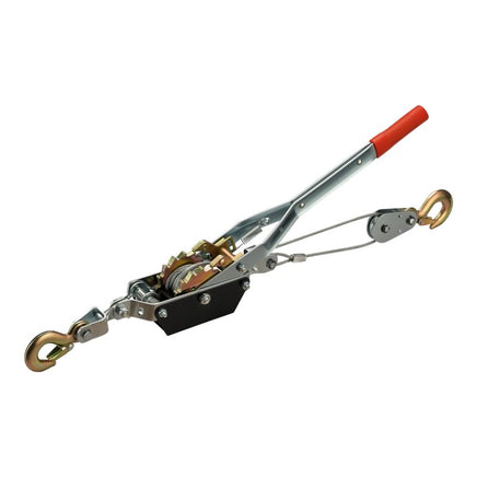 Handseilzug mit 1,8m Drahtseil, Flaschenzug, 2 Haken, Sicherheitslasthaken, 1000kg - 4000kg - B&B Shop - 2000 Stockerau