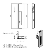 HUMBAUR Aluminiumverschluss 350 mm rechts, oder links - B&B Shop - 2000 Stockerau