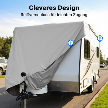 Wohnwagen Schutzhülle Größe von 426 - 580cm Plane, aus PP, verschiedene Größen - B&B Shop - 2000 Stockerau