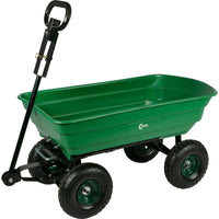 XXL Garten Kippwagen, Bollerwagen 125L, Bollerwagen mit kippbarer Mulde, 2 Größen verfügbar - B&B Shop - 2000 Stockerau