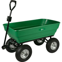XXL Garten Kippwagen, Bollerwagen 125L, Bollerwagen mit kippbarer Mulde, 2 Größen verfügbar - B&B Shop - 2000 Stockerau