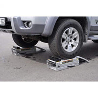 1 Paar Verladeschienen, Stahl, L 2000 mm, 500 kg, 2fach klappbar -auch Nutzbar als Auffahrbock B&B Shop - 2000 Stockerau