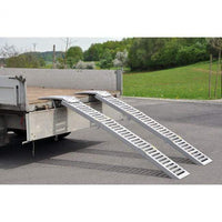 1 Paar Verladeschienen, Stahl, L 2000 mm, 500 kg, 2fach klappbar -auch Nutzbar als Auffahrbock B&B Shop - 2000 Stockerau