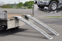 1 Paar Verladeschienen, Stahl, L 2000 mm, 500 kg, 2fach klappbar -auch Nutzbar als Auffahrbock B&B Shop - 2000 Stockerau