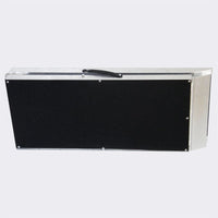 Hunderampe faltbar auf 92x38cm Aluminium 183cm 110kg, Hunderampe Hundetreppe Hundeautorampe Kofferraumrampe, ALU