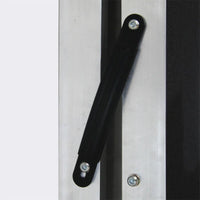 Hunderampe faltbar auf 92x38cm Aluminium 183cm 110kg, Hunderampe Hundetreppe Hundeautorampe Kofferraumrampe, ALU