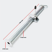 Komplettset, Anhänger Set 10-tlg. Stützrad Klemmhalter Stützen Unterlegkeile 150kg
