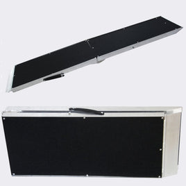 Hunderampe faltbar auf 92x38cm Aluminium 183cm 110kg, Hunderampe Hundetreppe Hundeautorampe Kofferraumrampe, ALU