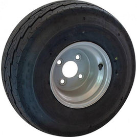 Rad 18.5x8.5-8 Felge 7.00Ax8H2, ET0, 4x100, LI 78M - Komplettrad, Anhängerreifen mit Felge