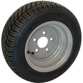 Rad 195/55R10C, Felge 6.00I x 10H2, ET-4, 5x112 - Komplettrad, Anhängerreifen mit Felge