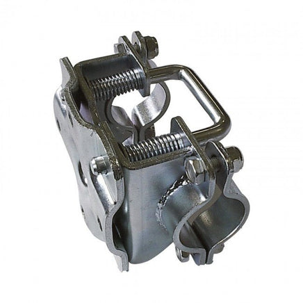 Klemmbügel 90° schwenkbar, Ø 48 mm, Lochabstand 105 x 100 mm-B&B Shop - 2000 Stockerau