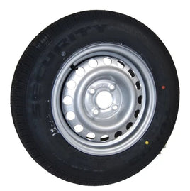 Komplettrad 165R13C, 4/57/100, ET 30, Anhängerreifen mit Felge, Wohnwagen-B&B Shop - 2000 Stockerau