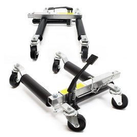 PKW Rangierhilfe 2x Wagenheber (1Paar) hydraulisch je 680KG Tragkraft bis 30cm Rangierhilfe-B&B Shop - 2000 Stockerau
