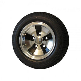 Rad 195/55R10C, Alu-Felge 6.00x10, ET0, 5x112 Anhängerreifen mit Felge-B&B Shop - 2000 Stockerau